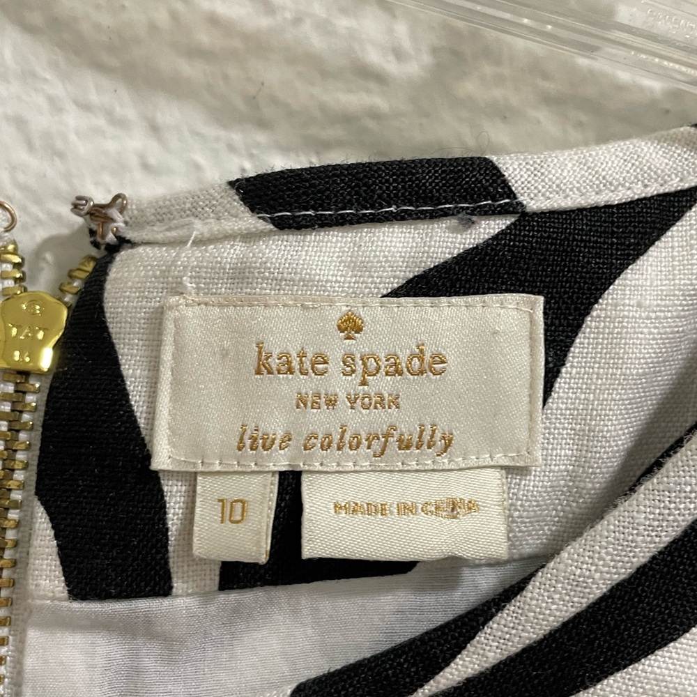 Kate Spade Zebra Print Sleeveless Top - Picture 3 of 5